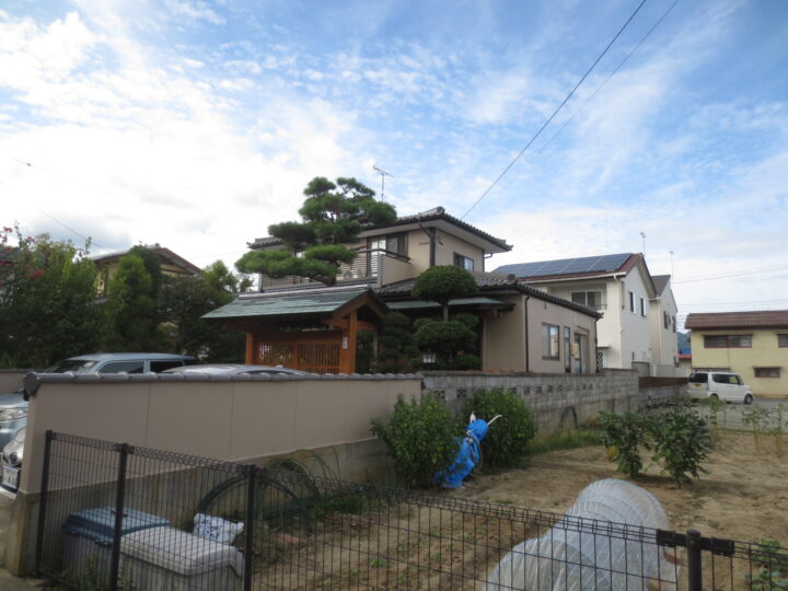 長野市　Ｋ様邸　屋根外壁塗装工事